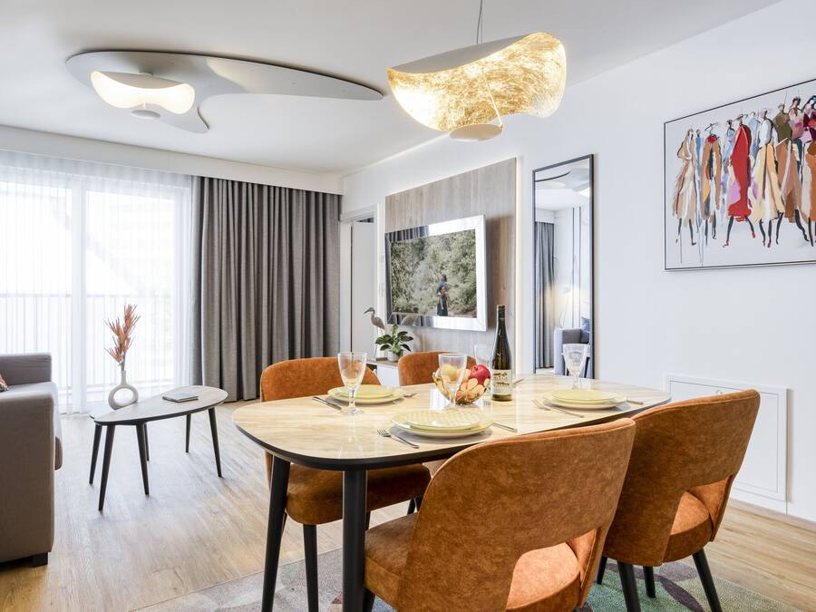 Apartment, 1 Bedroom | Living room