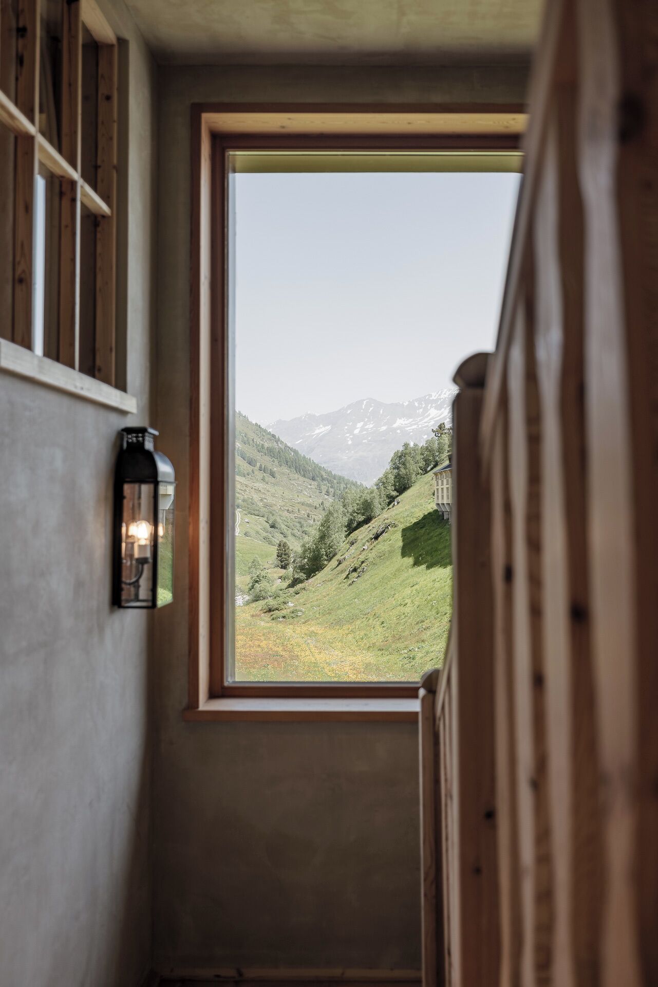 Luxury-Penthouse, Balkon, Bergblick | Wohnbereich