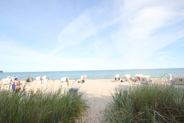 On the beach
