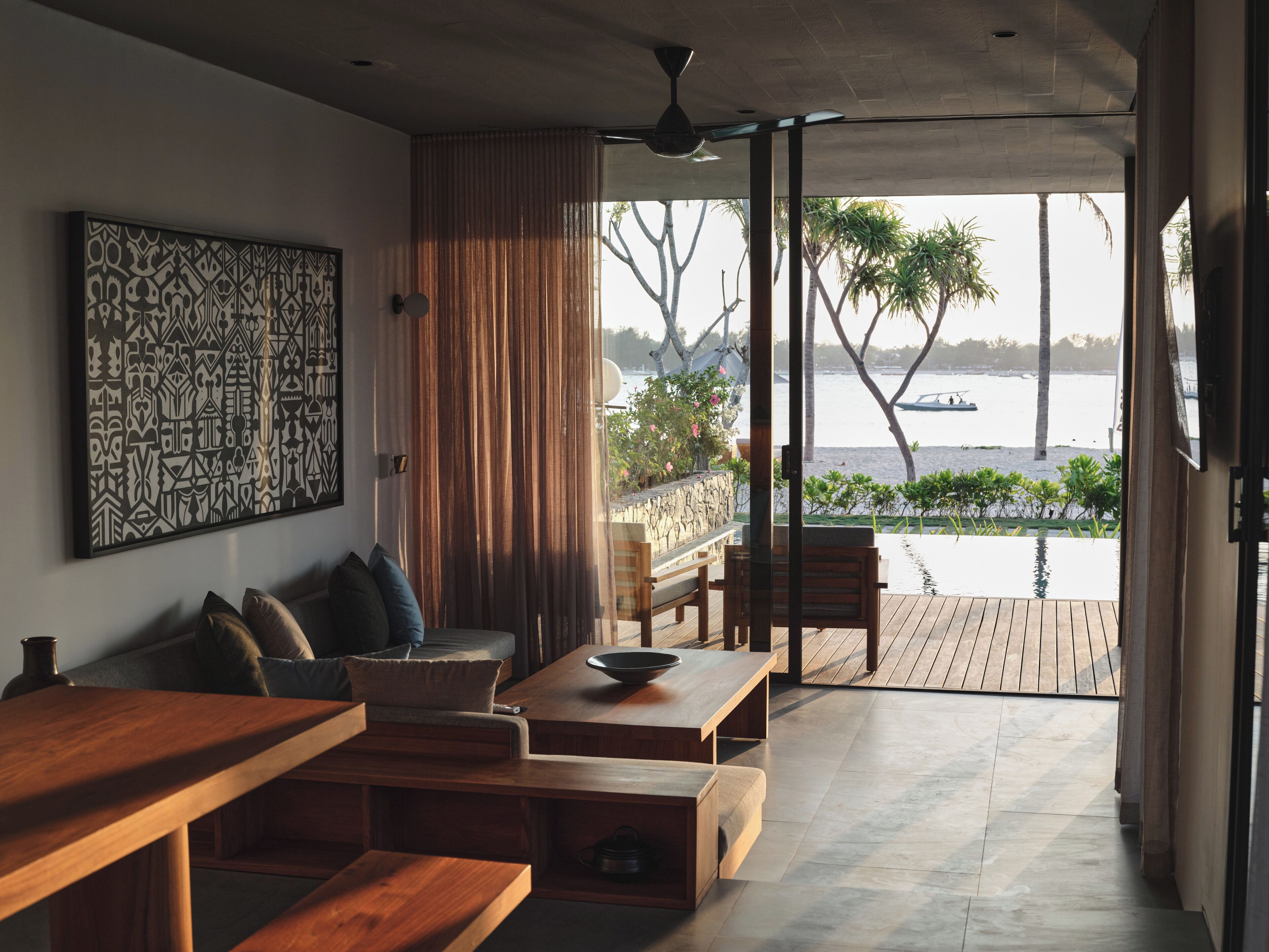 Premium bedding, free minibar items, in-room safe