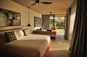 2 habitaciones y ropa de cama de alta calidad 