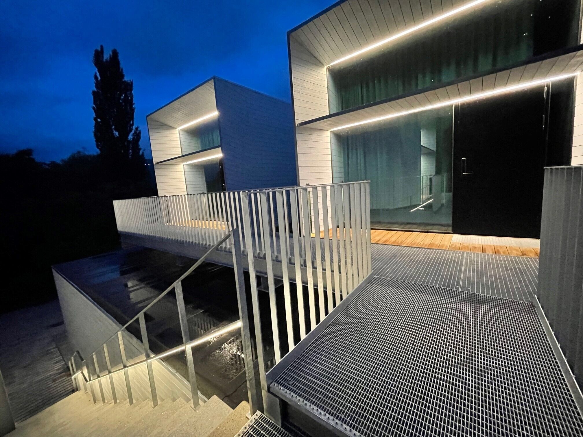 Entrée de l’hébergement