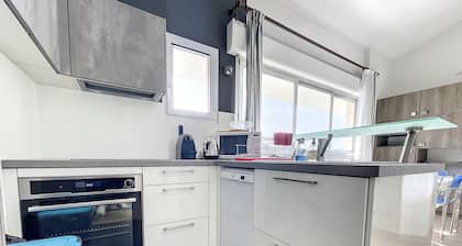 Duplex T4 avec piscine, garage, 6 couchages Ă ArgelĂšs-sur-Mer