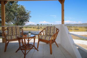 Apartment | Terrace/patio - Seaside serenity apartment (Ermionida)
