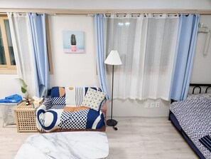 Apartemen Basic | 1 kamar tidur dan Wi-Fi gratis