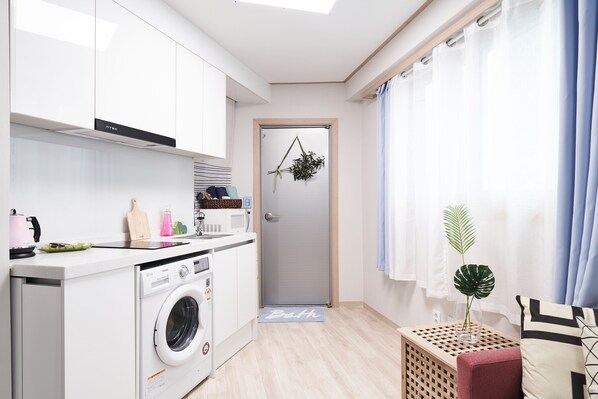 Apartemen Basic | 1 kamar tidur dan Wi-Fi gratis