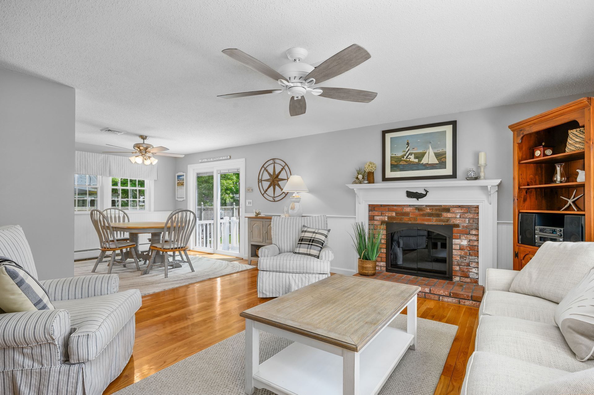 3 bedroom 2 bathroom single level home half mile from beaches