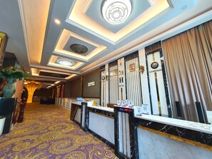 Quiosque de check-in/check-out