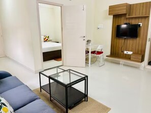 1 Schlafzimmer, Bügeleisen/Bügelbrett, kostenloses WLAN, Bettwäsche