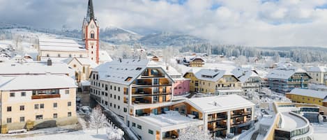 Façade de l’hébergement