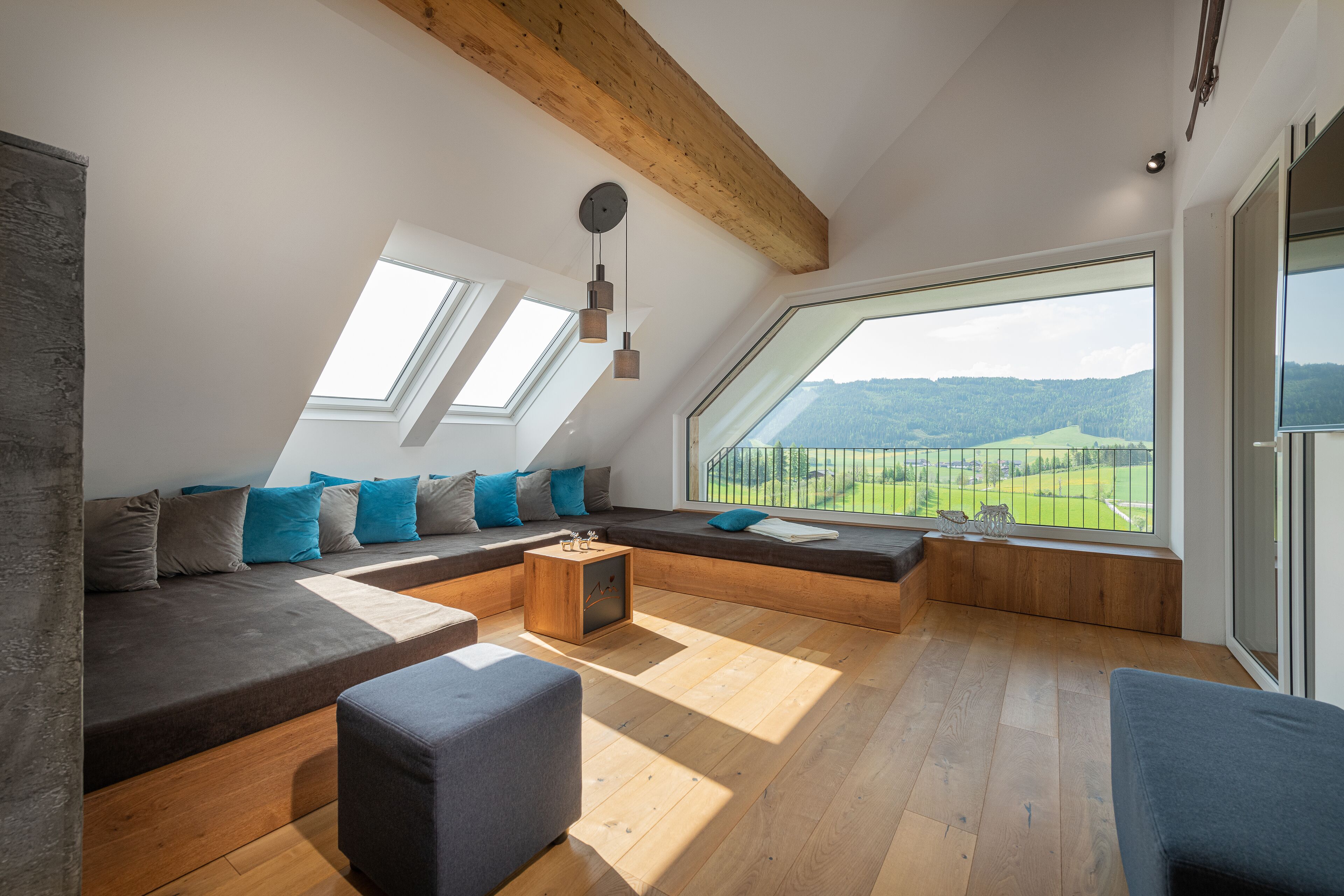 Penthouse Sol | Aire de séjour