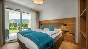 Apartment Polaris | 2 Schlafzimmer, Allergikerbettwaren, Zimmersafe, individuell dekoriert