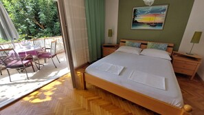 2 bedrooms, iron/ironing board, free WiFi, bed sheets - Familienfreundlich, Ortszentrum, Zentralstrand (Podgora)