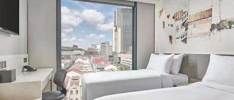 Minibar, bureau, chambres insonorisées, Wi-Fi gratuit