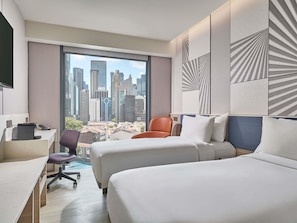 Privilege, Room, 2 Twin Beds | Minibar, desk, soundproofing, free WiFi