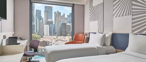 Minibar, desk, soundproofing, free WiFi