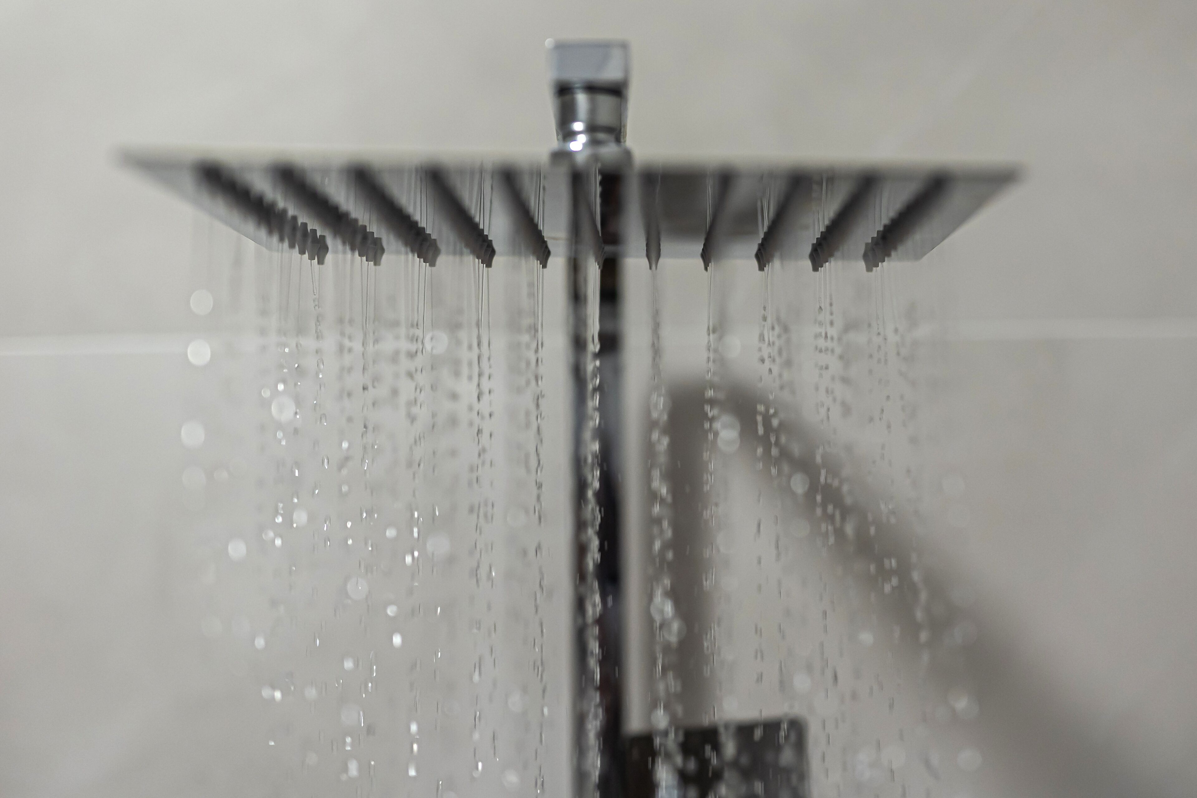 A showerhead with multiple water streams.