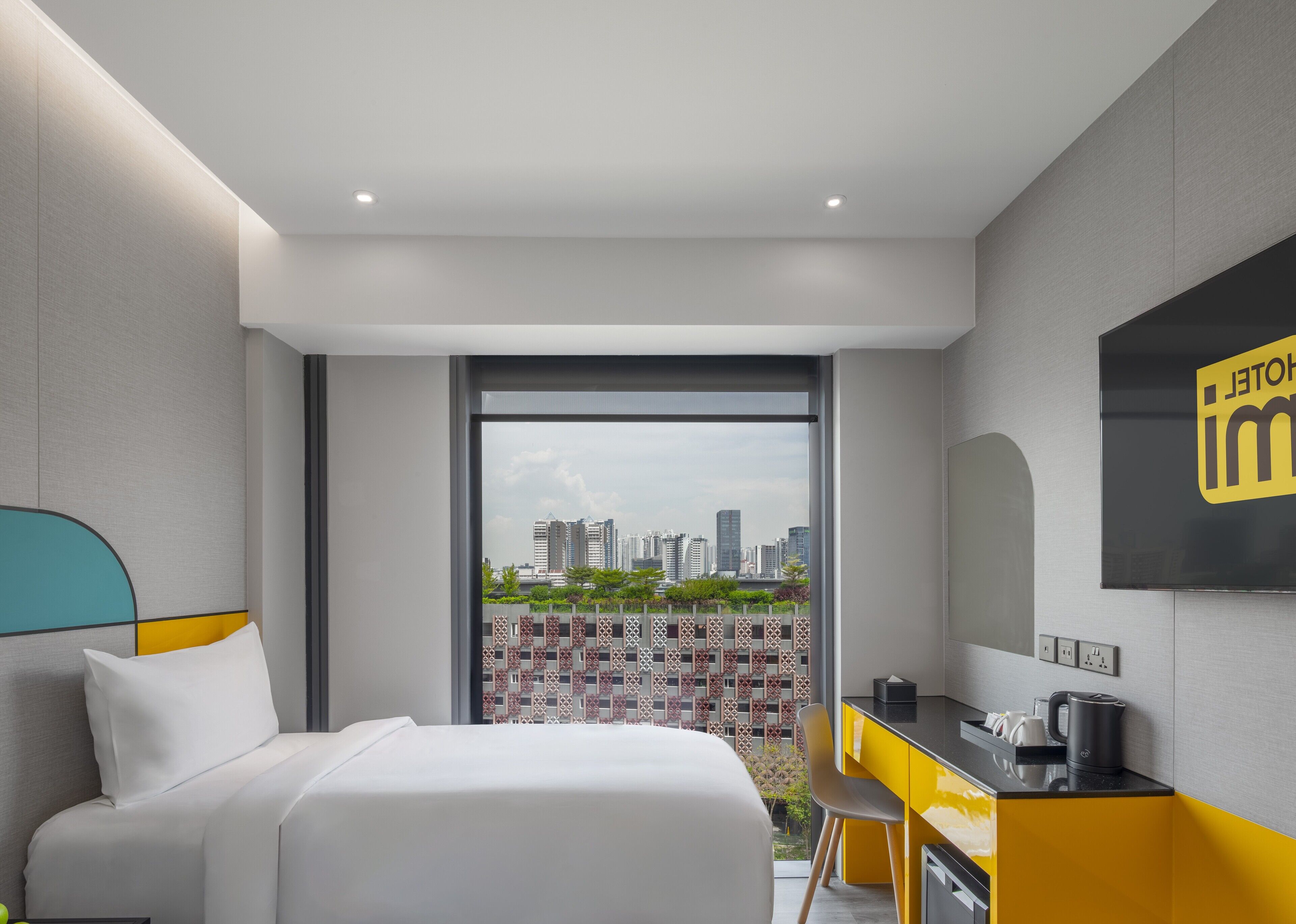 Kahden hengen superior-huone (kaksi sänkyä), kaupunkinäköala | Näkymä huoneesta