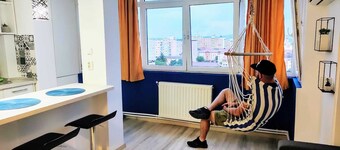 Aircon, free Wi-fi, view