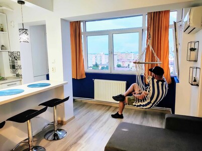 Aircon, free Wi-fi, view