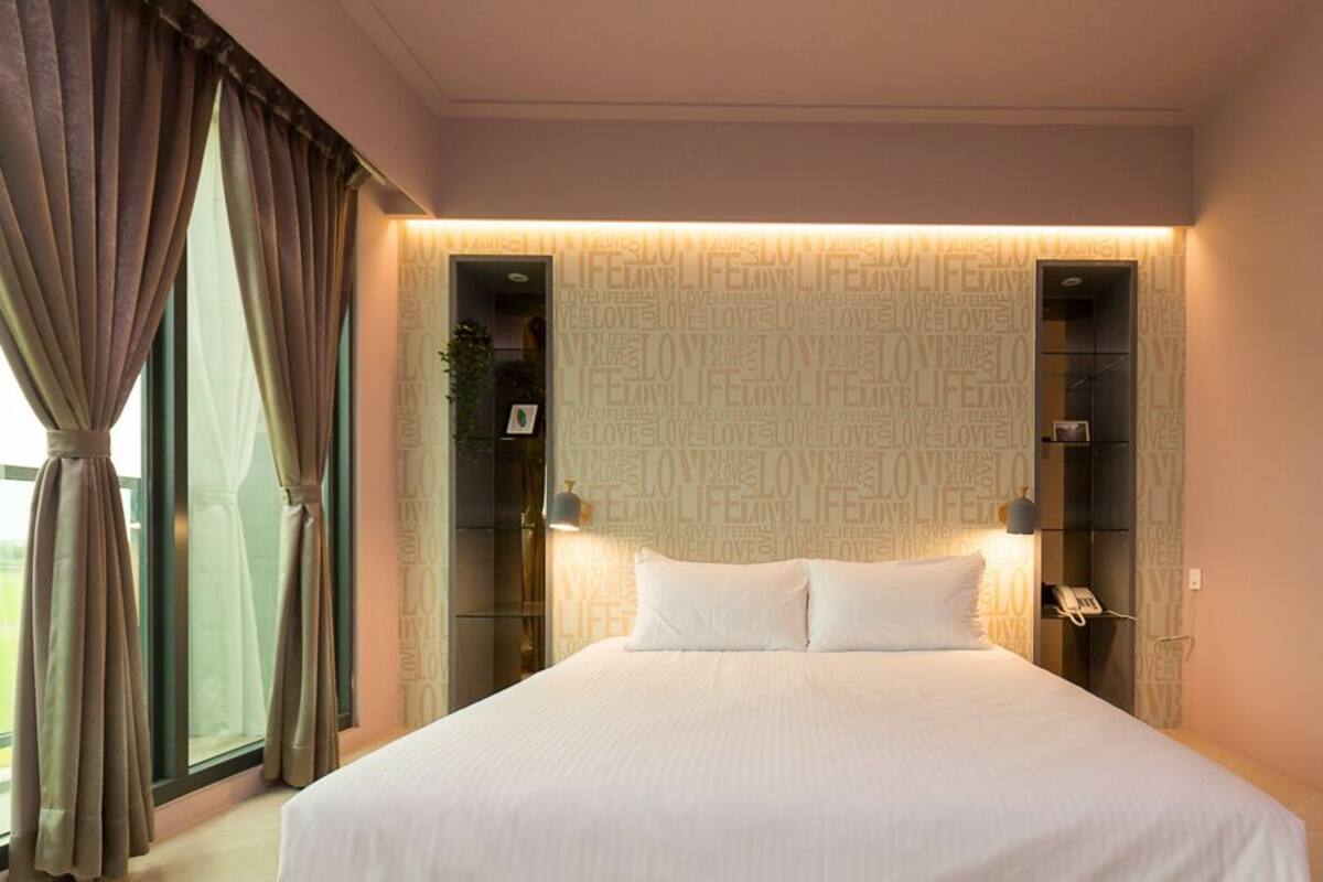 Habitación doble familiar | Muebles diferentes y wifi gratis