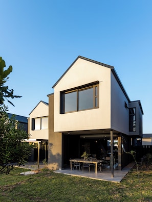 Fassade der Unterkunft