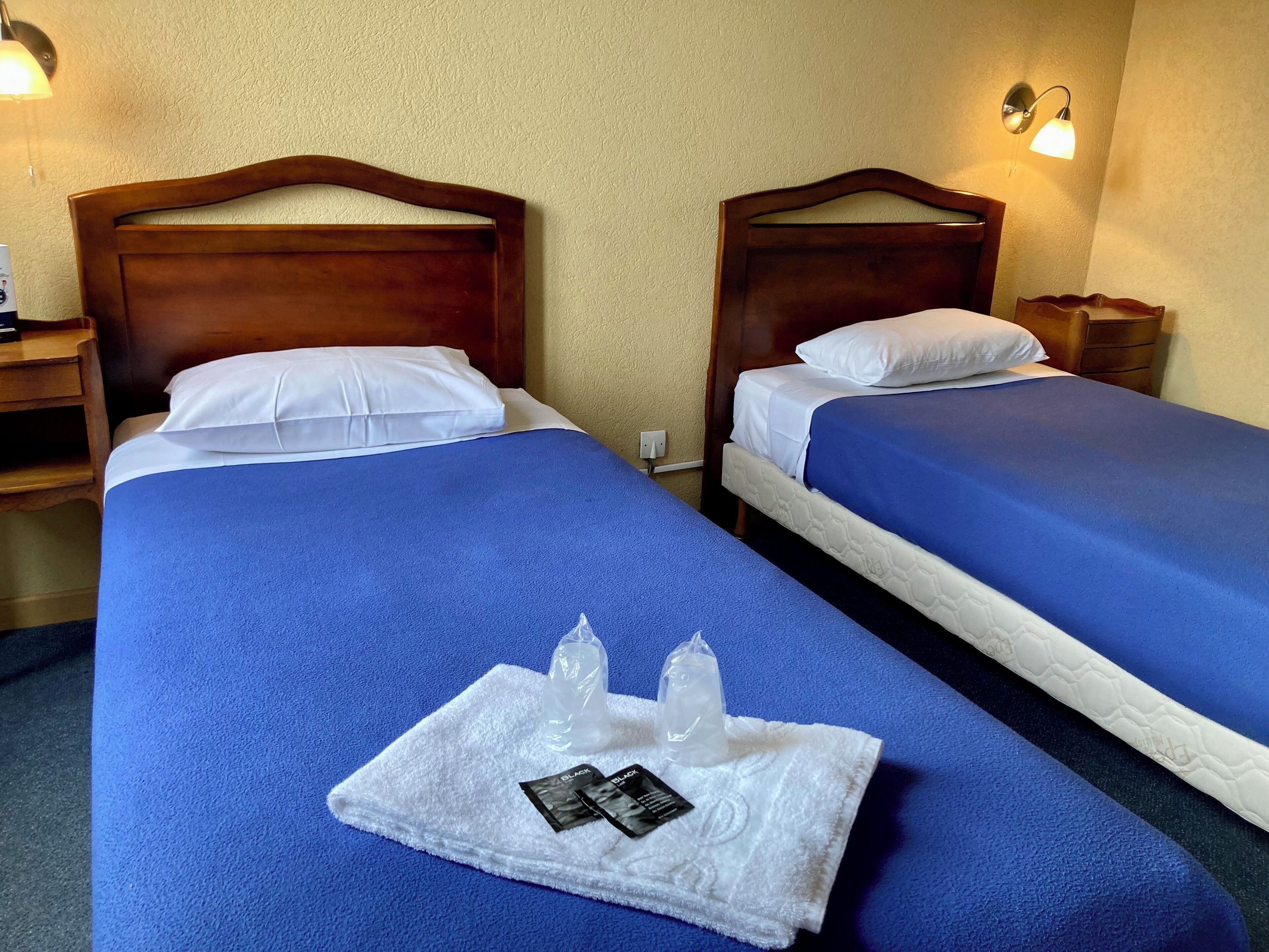 Kamar Twin Comfort, 2 Tempat Tidur Twin | Kedap suara dan Wi-Fi gratis