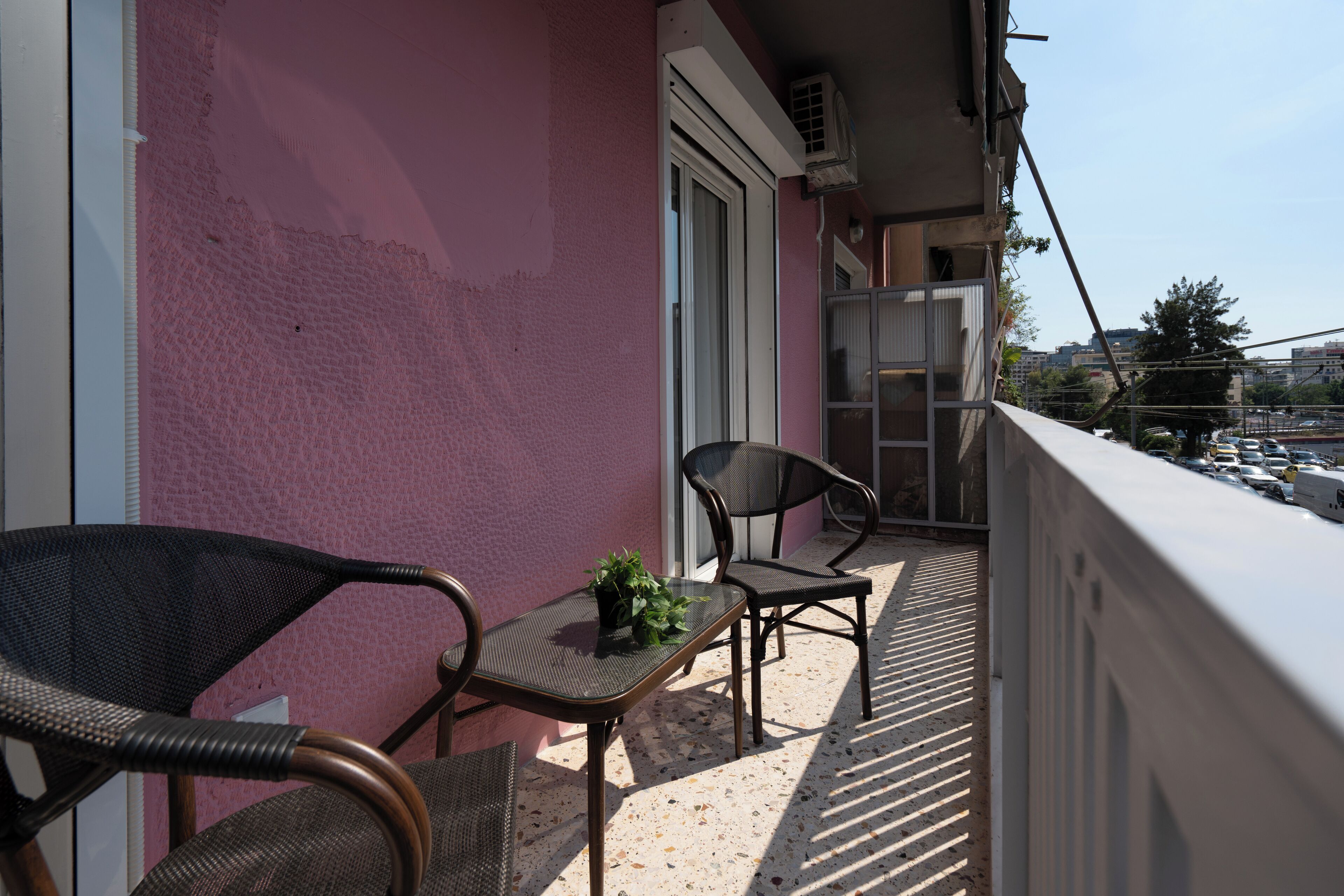 City-Apartment | Balkon