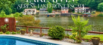 Serene Lakefront Escape with Pool & Hot Tub