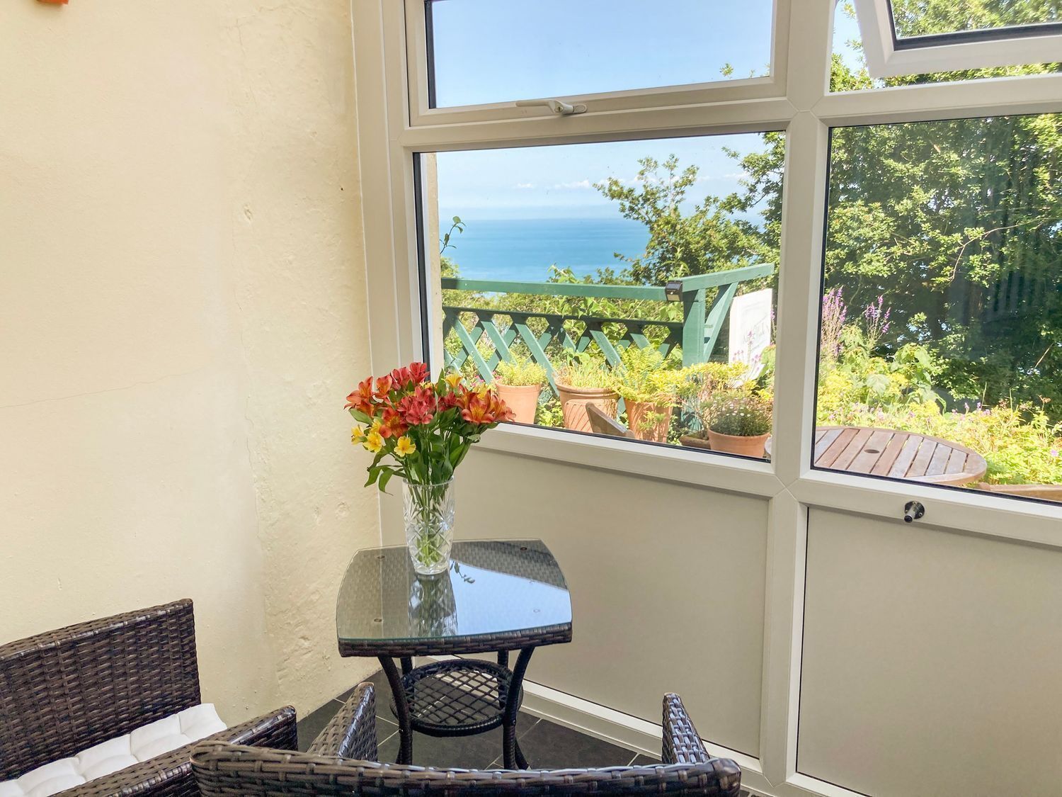 Deluxe-Studio, mit Bad, Meerblick (Self Catering Garden) | Lobby