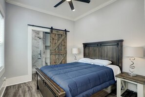 1 soverom, strykejern/-brett, wi-fi (inkludert) og sengetøy