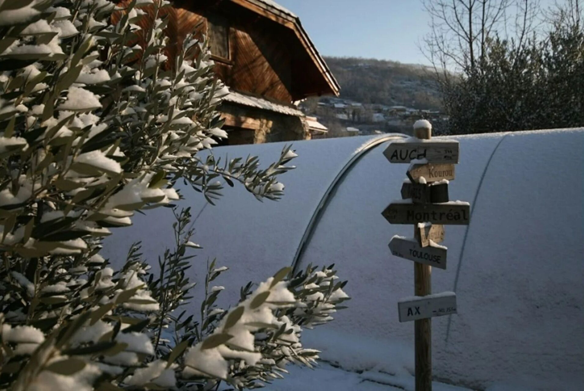 Enceinte de l’hébergement