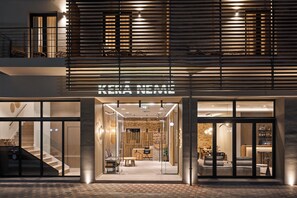 Façade de l’hébergement 