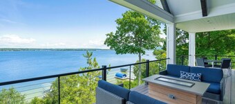 Luxury Lake Home with Private Dock 