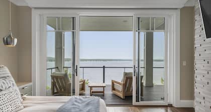 High Point on Crooked Lake - Private Crooked Lake Frontage and Endless Views!