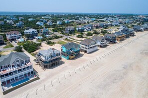 Exterior - Premier Oceanfront Dog Friendly w/ Pool, Hot Tub, Elevator, Game & Media Rooms (Avon)