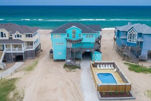 Exterior - Premier Oceanfront Dog Friendly w/ Pool, Hot Tub, Elevator, Game & Media Rooms (Avon)