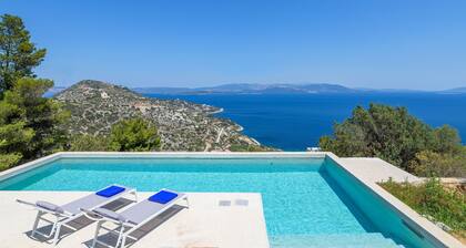 Villa Anasa-luxury Retreat-private Pool-45km From Athens