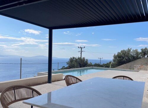 Villa Anasa-luxury Retreat-private Pool-45km From Athens