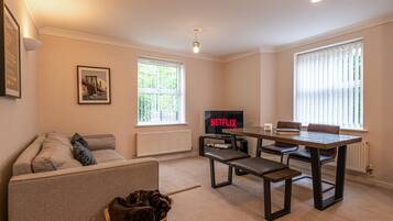 Smart TV, video games, DVD player