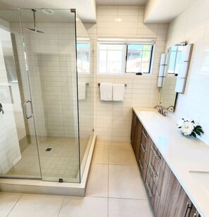 Bathtub, hair dryer