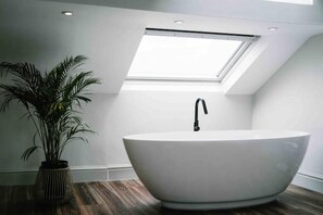 Regadera, secadora de cabello, toallas, jabón 