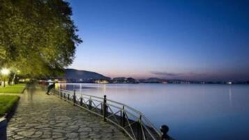 Apartemen | 1 kamar tidur, meja kerja, dan internet