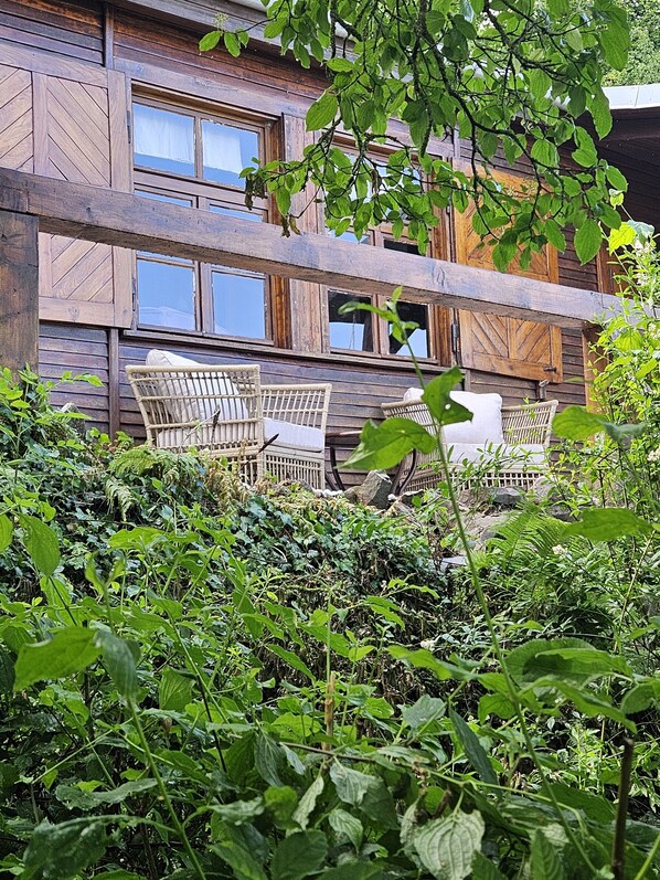 Terrace/patio - Ferienhaus Elbblick (Storkau (Elbe))