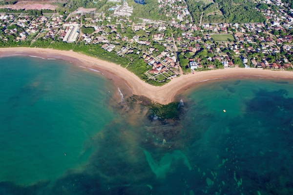 Beach nearby, white sand