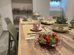 Petit déjeuner buffet compris tous les jours