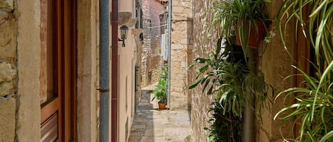 Entrada de la propiedad