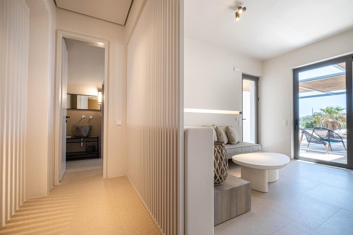 2 habitaciones, ropa de cama de alta calidad y colchones con pillow-top