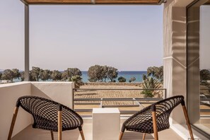 Executive-Suite, 2 Schlafzimmer, Whirlpool, Meerblick | Ausblick vom Zimmer