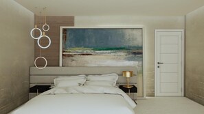 Appartement Deluxe | 3 chambres, literie de qualité, coffre-fort, fer et planche à repasser